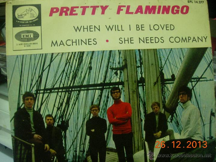 Discos de vinilo: Manfred Mann EP pretty flamingo - Foto 1