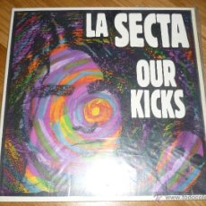 Discos de vinilo: LA SECTA OUR KICKS ULTRA RARE MAXI MUSTER RECORDS 1991 SPAIN ORIGINAL - SONIC BOOM. Lote 40175163
