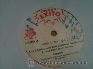 Disques de vinyle: Humberto Castillo - A la sombra de mi mama/Pero Raquel +2 (Lyra, Bolivia ????) Rock&Roll