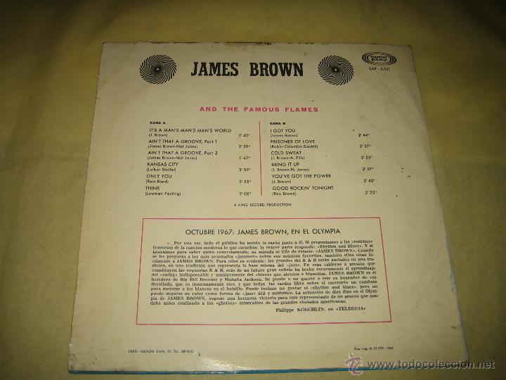 Discos de vinilo: JAMES BROWN - ED. ESPA&Ntilde;OLA 1967 - Foto 2