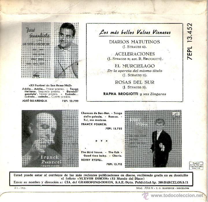 Discos de vinilo: Rapha Brogiotti Y Sus Zingaros - Foto 2