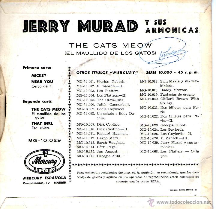 Discos de vinilo: THE CATS MEOW - Foto 2