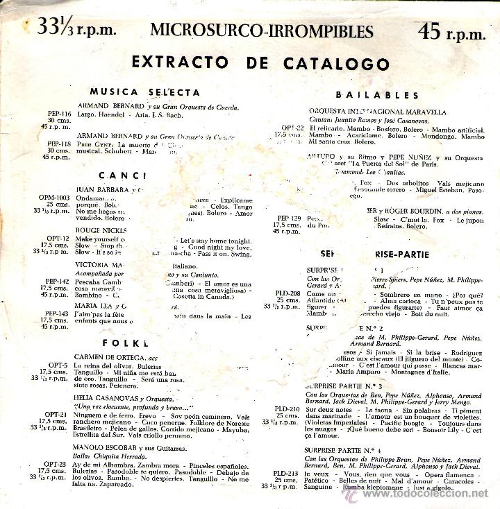 Discos de vinilo: MARIUS COSTE Y SU ORQUESTA - Foto 2