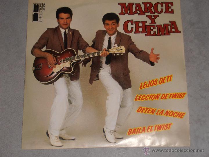 Discos de vinilo: MARCE Y CHEMA - LEJOS DE TI - EP - Foto 1