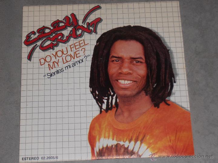 Discos de vinilo: EDDY GRANT - DO YOU FEEL MY LOVE - SINGLE - Foto 1