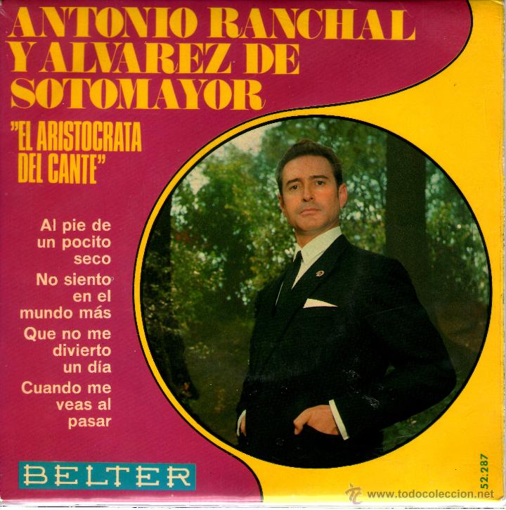 Discos de vinilo: Antonio Ranchal y Alvarez de Sotomayor - Foto 1