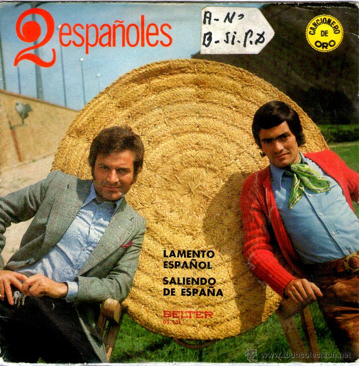 Discos de vinilo: 2 espa&ntilde;oles,lamento espa&ntilde;ol - Foto 1