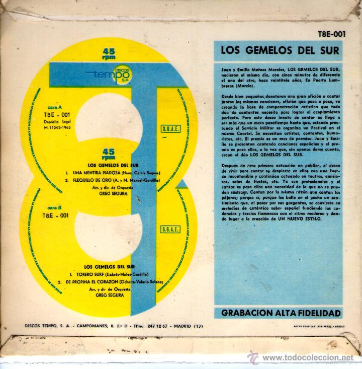 Discos de vinilo: Los gemelos del sur - Foto 2