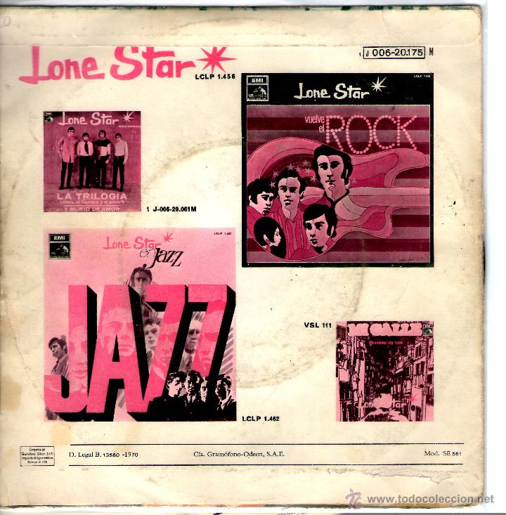 Discos de vinilo: LONE STAR - Foto 2