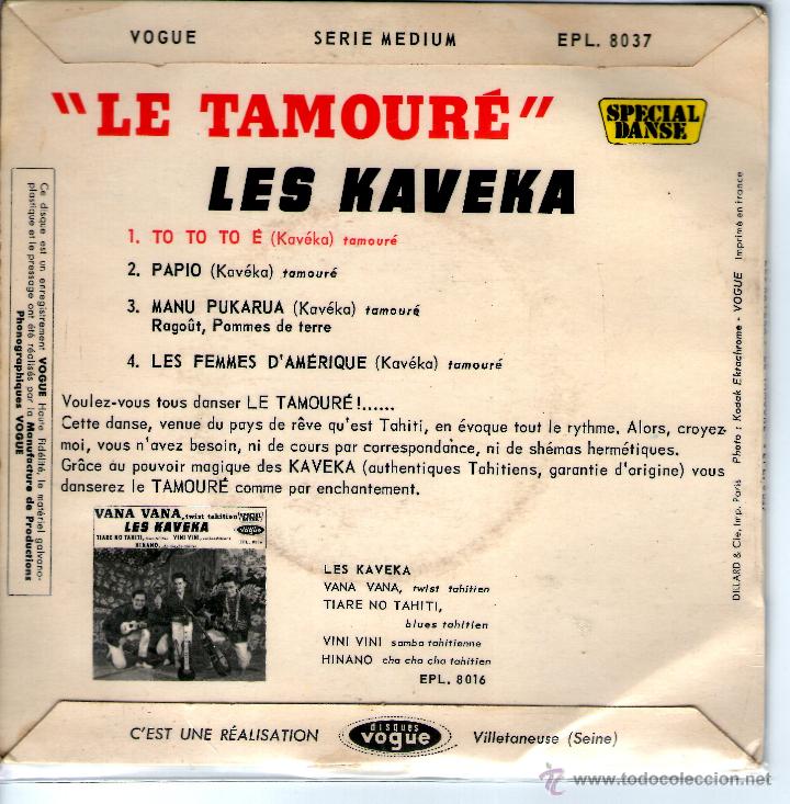 Discos de vinilo: TAMOURE LES KAVEKA - Foto 2