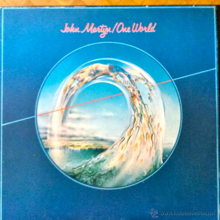 Discos de vinilo: JOHN MARTYN, ONE WORLD - LP ESPA&Ntilde;A - Foto 1