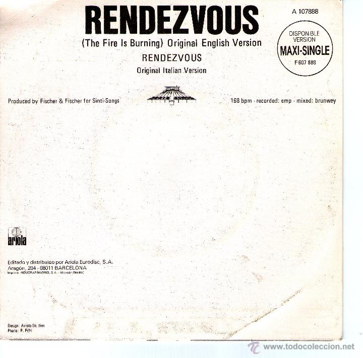 Discos de vinilo: DINO RAZZONE - RENDEZVOUS - Foto 2