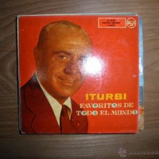 Discos de vinilo: JOSE ITURBI. SUEÑO DE AMOR + 3. EP. RCA AÑOS 50. IMPECABLE. Lote 40281560