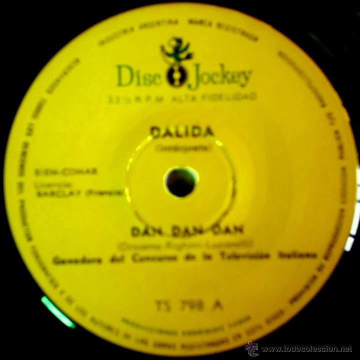 Discos de vinilo: Siete sencillos argentinos de Dalida - Foto 6