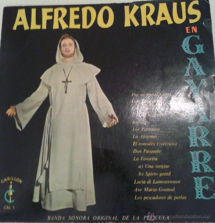 Discos de vinilo: ALFREDO KRAUS - EN GAYARRE - - Foto 1