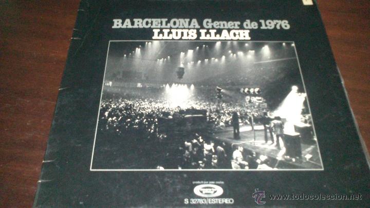 Discos de vinilo: lluis llach barcelona gener de 1976 - Foto 1
