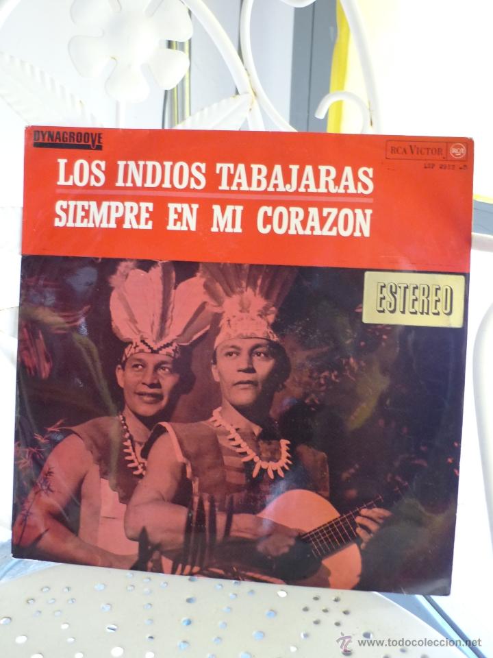 Discos de vinilo: LOS INDIOS TABAJARAS SIEMPRE EN MI CORAZ&Oacute;N LP - Foto 1