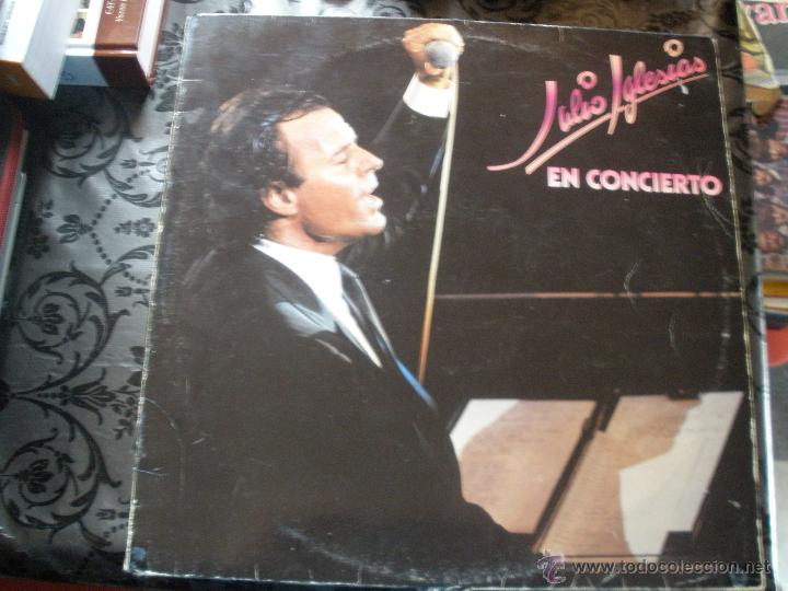 Discos de vinilo: JULIO IGLESIAS EN CONCIERTO - Foto 1
