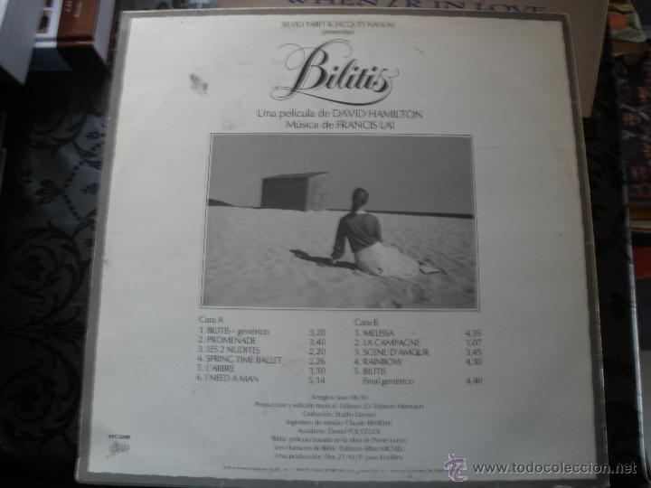 Discos de vinilo: BANDA SONORA DE BILITIS - Foto 2
