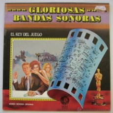 Discos de vinilo: EL REY DEL JUEGO - GLORIOSAS BANDAS SONORAS - POLYDOR 1981. SIN ESCUCHAR. Lote 40316359