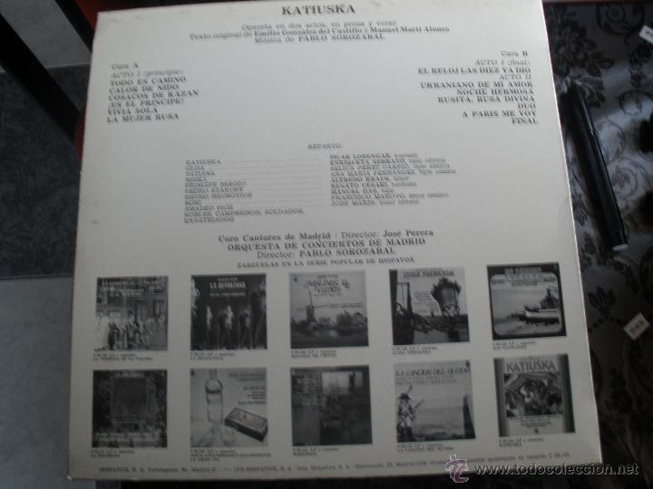 Discos de vinilo: KATIUSKA - Foto 2