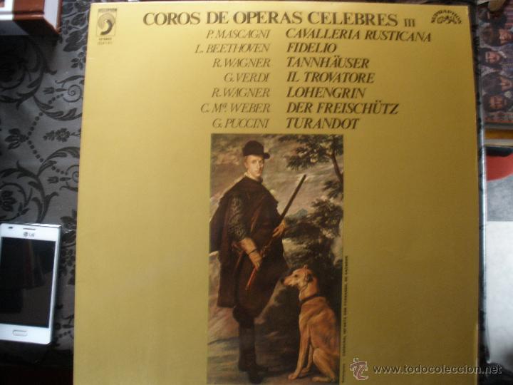 Discos de vinilo: COROS DE OPERAS CELEBRES - Foto 1
