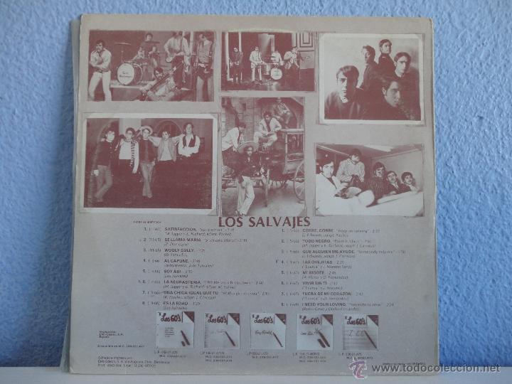 Discos de vinilo: LOS SALVAJES - LOS 60S (VOL. 5) - Foto 2