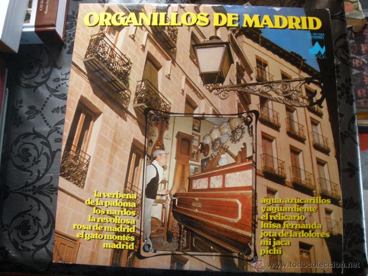 Discos de vinilo: ORGANILLOS DE MADRID - Foto 1
