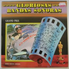 Discos de vinilo: GRAND PRIX - GLORIOSAS BANDAS SONORAS - POLYDOR 1981. SIN ESCUCHAR. Lote 40320910