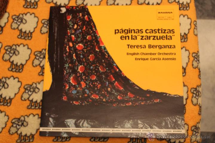 Discos de vinilo: PAGINAS CASTIZAS EN LA ZARZUELA - Foto 1
