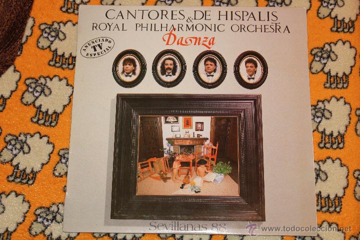 Discos de vinilo: CANTORES DE HISPALIS  ROYAL PHILARMONIC ORCHESTRA - Foto 1