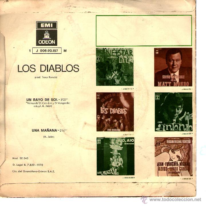 Discos de vinilo: LOS DIABLOS - Foto 2