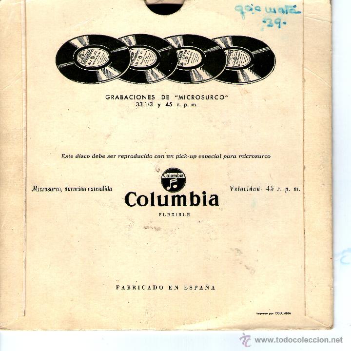 Discos de vinilo: ANTONIO  A&Ntilde;O 1956 - Foto 2