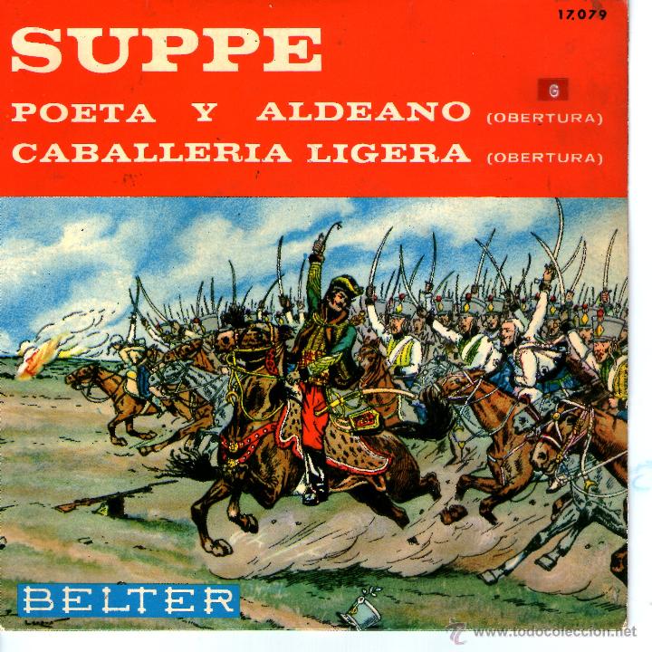 Discos de vinilo: SUPPE POETA Y ALDEANO - Foto 1