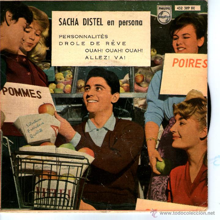 Discos de vinilo: SACHA DISTEL.EN PERSONA - Foto 1