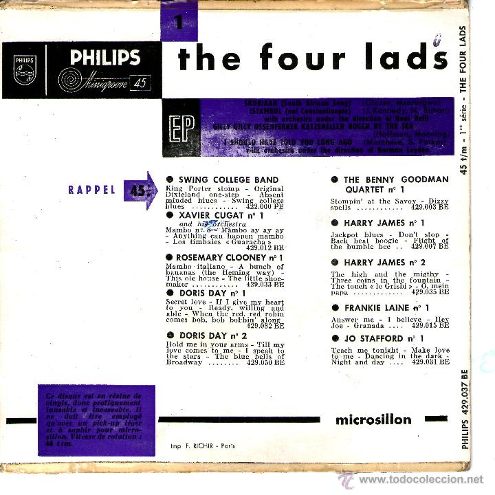 Discos de vinilo: The Four Lads - Foto 2