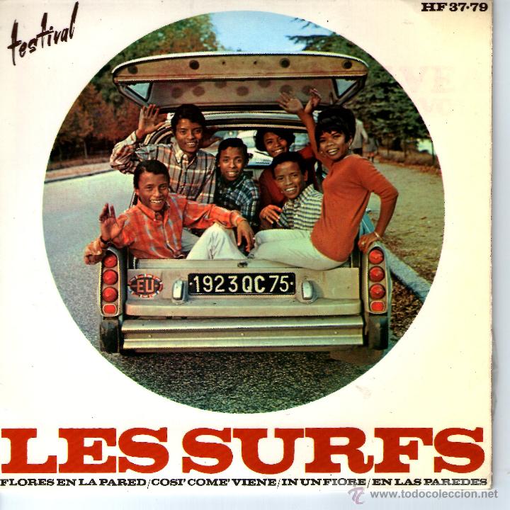 Discos de vinilo: Les Surfs Flores en la pared - Foto 1