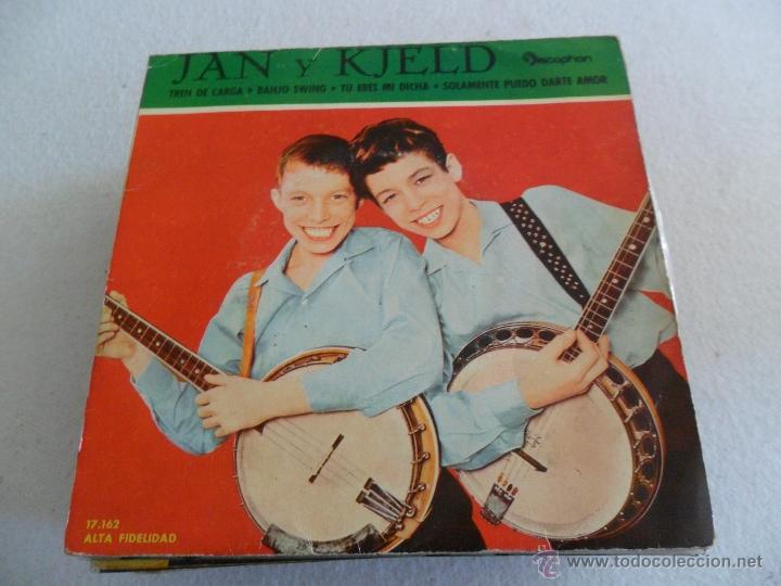 Discos de vinilo: JAN Y KJELD - TREN DE CARGA +3 EP 1961 - Foto 1