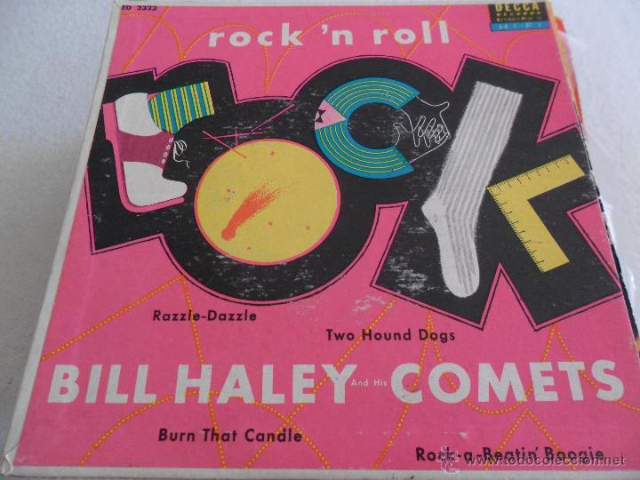 Discos de vinilo: BILL HALEY AND HIS COMETS - RAZZLE DAZZLE + 3 EP - Foto 1