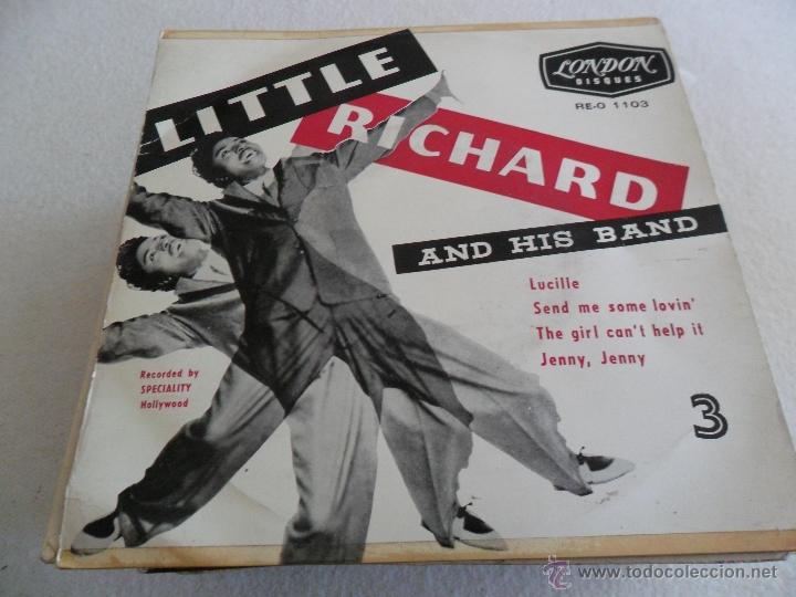 Discos de vinilo: LITTLE RICHARD - LUCILLE + 3 EP - Foto 1
