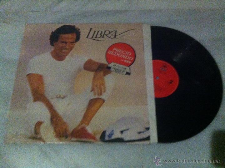 Discos de vinilo: DISCO VINILO JULIO IGLESIAS LIBRA - Foto 1
