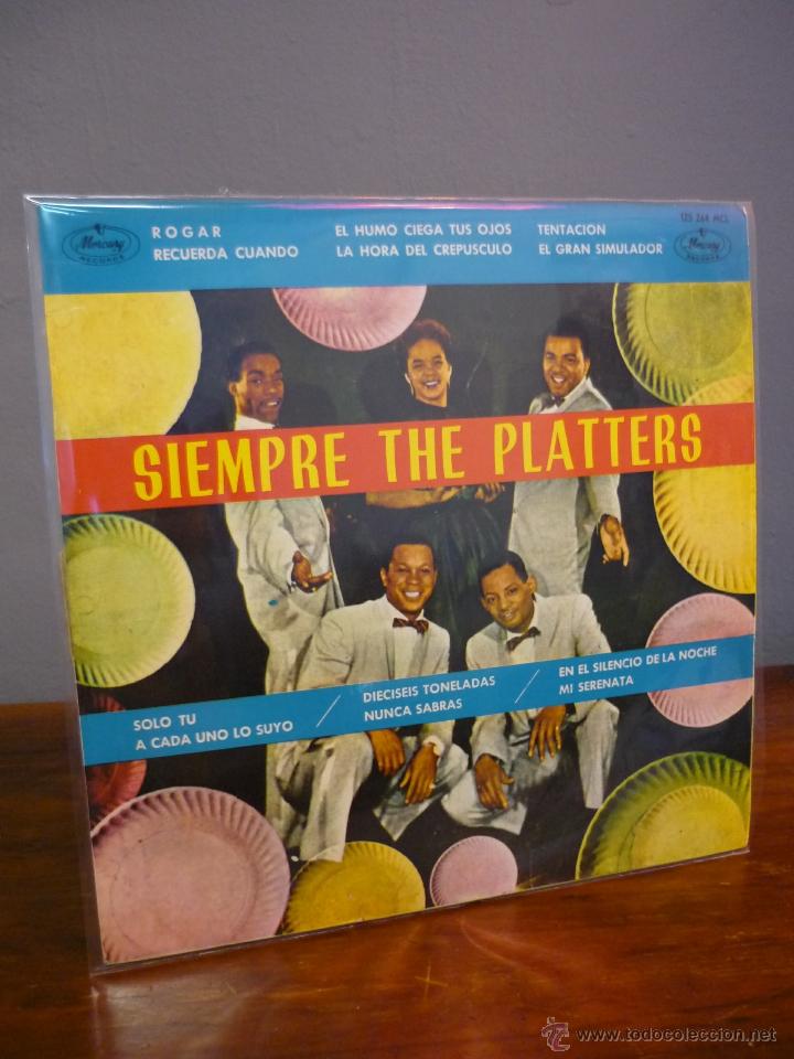 Discos de vinilo: The platters Siempre The Platters LP original - Foto 1