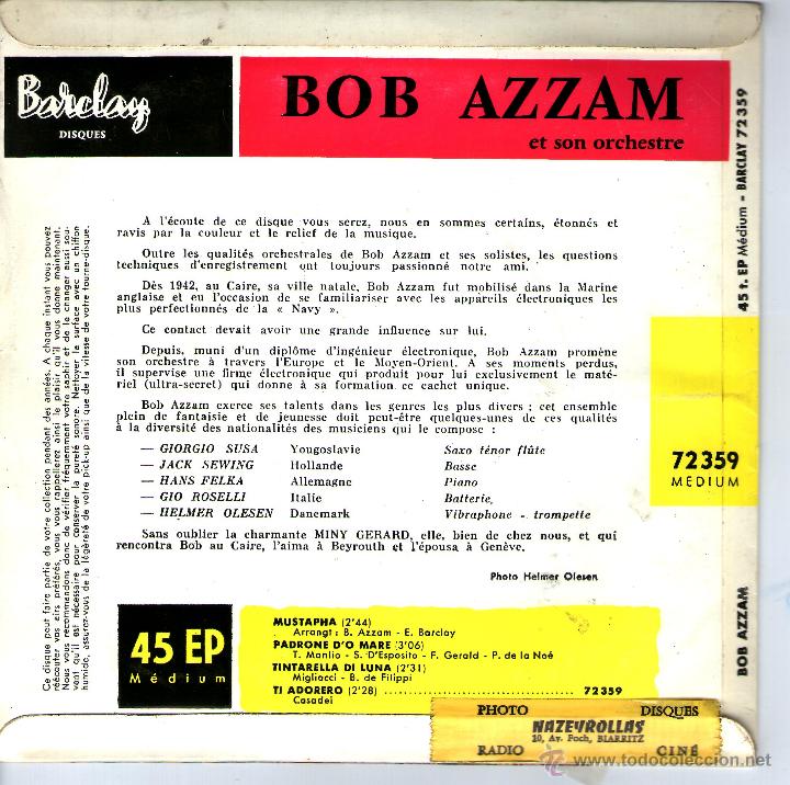 Discos de vinilo: Bob Azzam Mustapha - Foto 2
