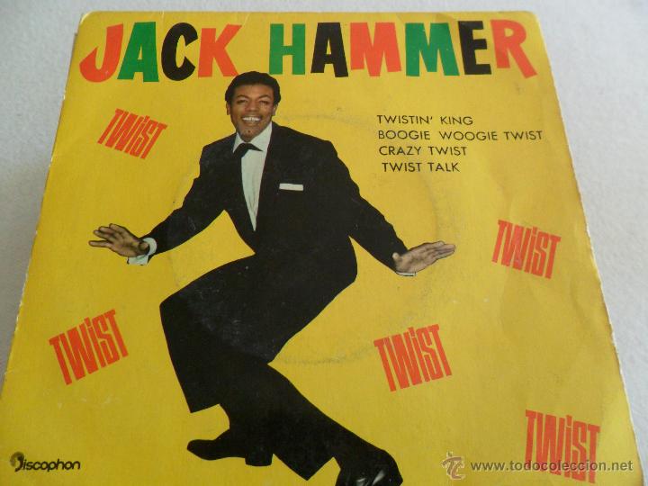 Discos de vinilo: JACK HAMMER -TWISTIN KING + 3 EP 1960 - Foto 1