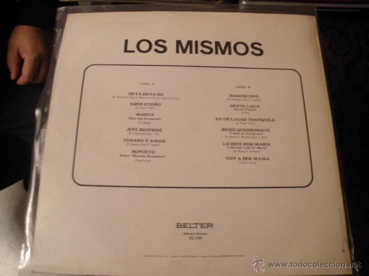 Discos de vinilo: LOS MISMOS 1973 - Foto 2
