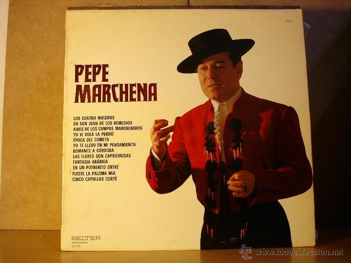 Discos de vinilo: Pepe Marchena - Idem - Belter 22.725 - 1974 - Foto 1
