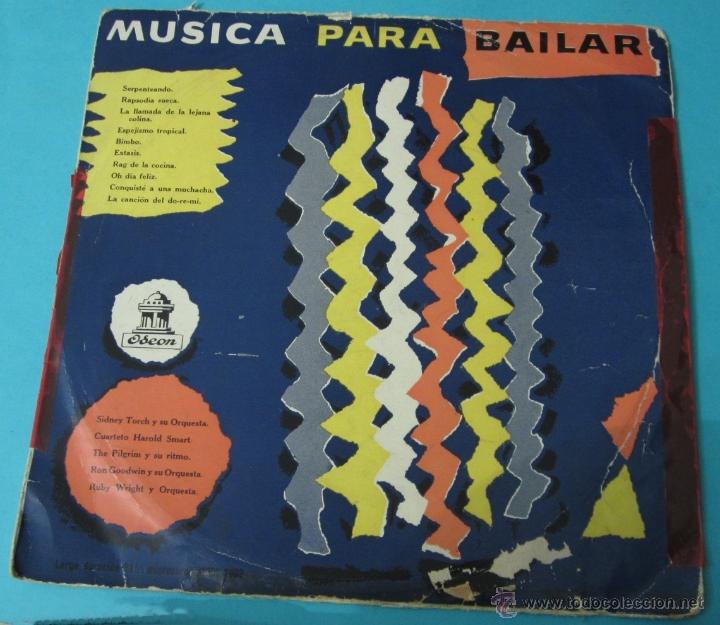 Discos de vinilo: M&Uacute;SICA PARA BAILAR. ODEON. DI&Aacute;METRO 25 CM - Foto 1