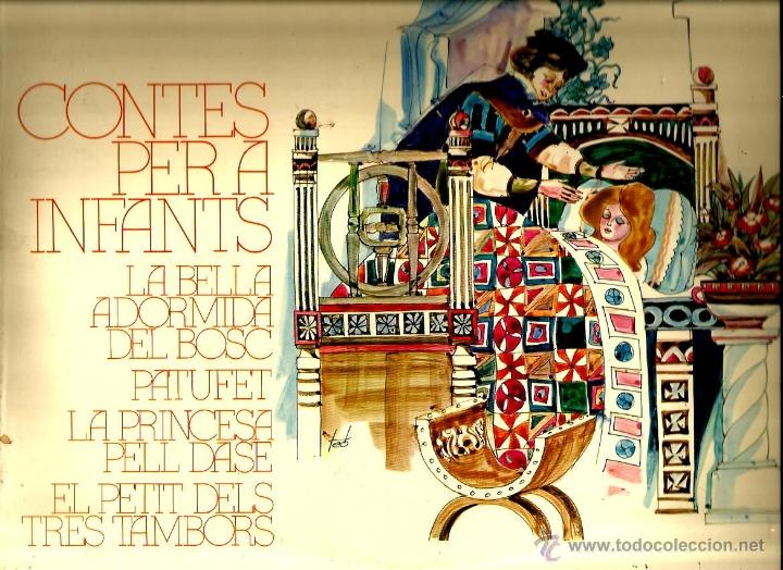Discos de vinilo: 2 LP&acute;S CONTES PER A INFANTS + CONTES EN CATALA - Foto 2