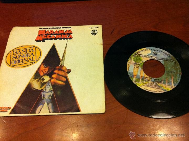 Discos de vinilo: La Naranja mecanica - BSO     - Single 1975 - - Foto 1