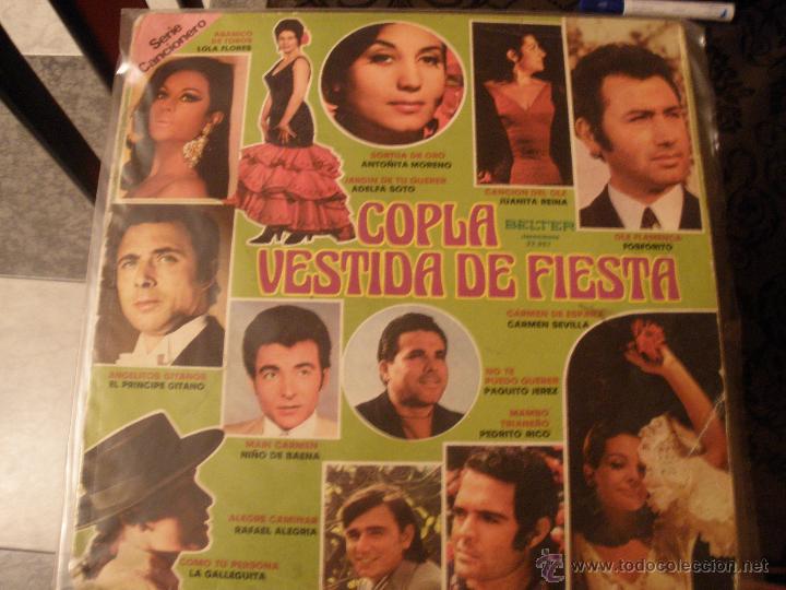 Discos de vinilo: COPLA VESTIDA DE FIESTA - Foto 1